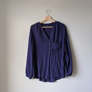 Blue Blouse - L